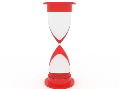 Hourglass Free low-poly 3D model