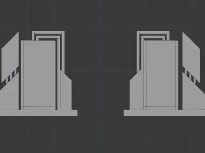 Event Gate 3D model