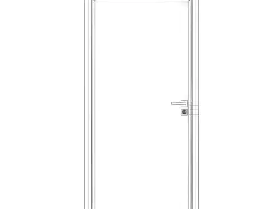 Interior Door 3D model