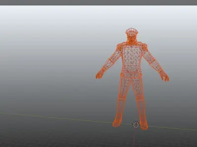 German Terminator 3D model
