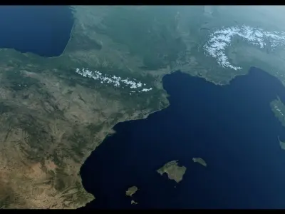  86K Photorealistic Earth 