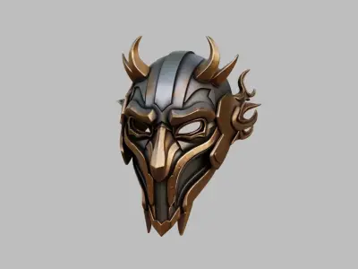 Sci Fi Mask 3D model