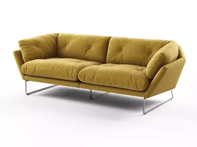 New York 3-Seater 3D model