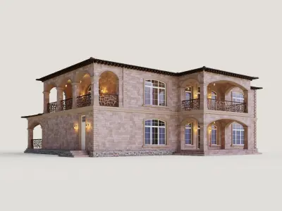 Villa in California  3D model