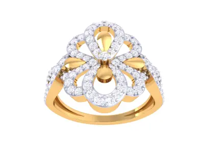  Women Ring MTL 3dm STL OBJ FBX Details 3D print model 25