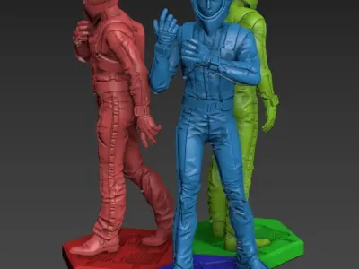 Macaroni 2 Pilot 100mm and 32mm  3D print model