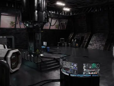  Sci-fi Experimental Laboratory 