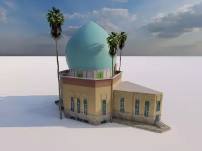 MOSQUE-Mosque Complex 3D model