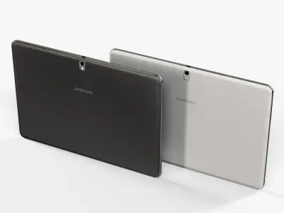 Samsung Galaxy Tab Pro 12-2 tablet Low-poly 3D model