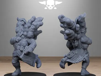 GrimGuard Objective Markers 3D print model