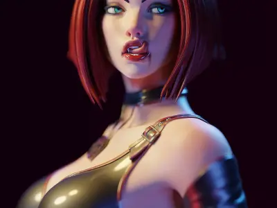 Blood Rayne by E S Monster 3D print model