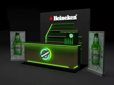 stall  3D model