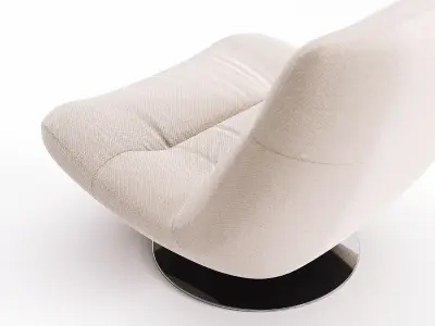 Manarola Swiveling Armchair 3D model