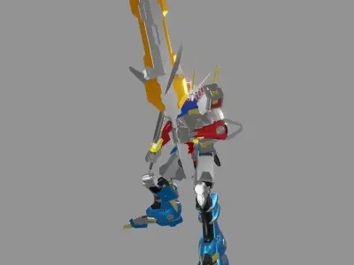 The Mecha Attacker 23 3D model