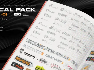 Decal Machine Decal pack Vol -01 Texture