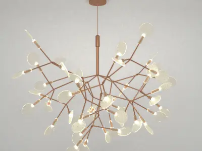LAMP CHIC BOTANIC 3d model 3D model