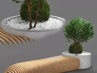 bench737 v2 3D model