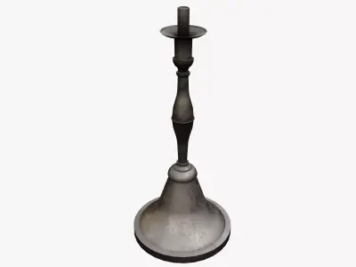 Candle Holder  Low-poly 3D model