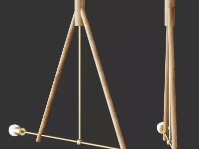  LODGE CHANDELIER 3D model