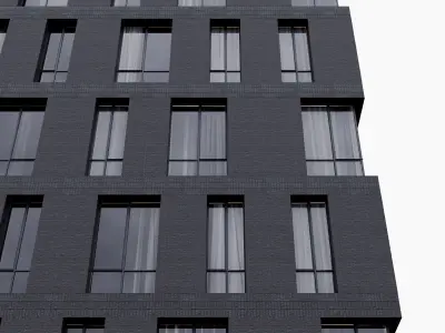 Residential building 3D model 15