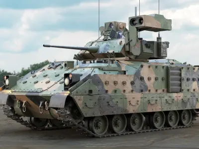  Bradley M2A3 Tank PBR 