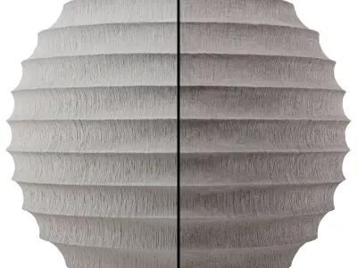 Fluted Brushed plaster - Seamless Texture