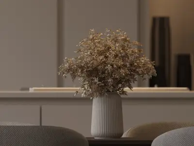 COZY APARTMENT - Interior scene - 3d model 3D model