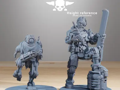 Scavenger Halflings 3D print model