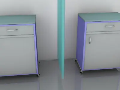 Hospital Room 2 - 4K 3D model