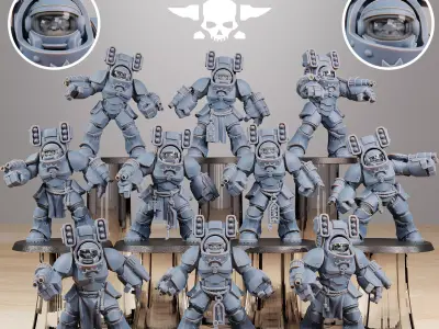 Socratis Support Vanguard 3D print model