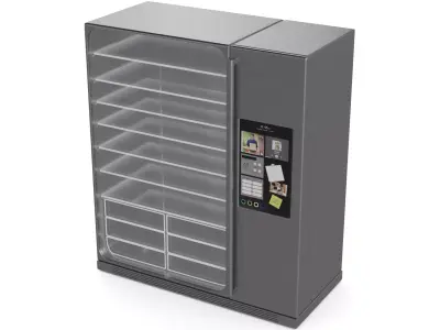 Refrigerator 3D model 4
