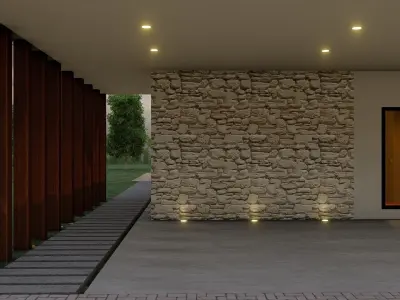 Exterior House 3D Model 3D model