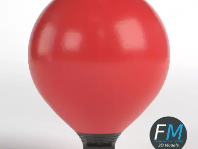 Beach marker buoy 3D model