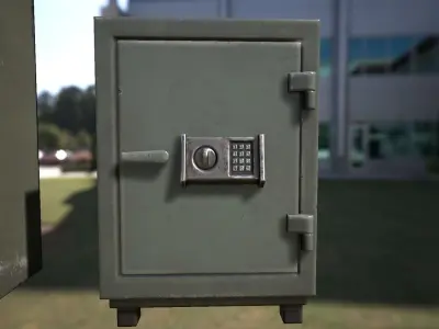 Lockers Pack vol1 Low-poly 3D model