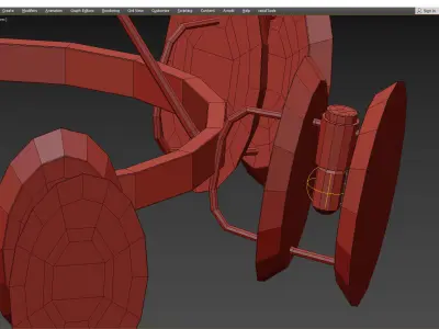 AVAIL BIROS Low-poly 3D model