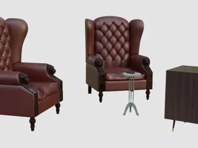 Morpheus armchair 3D model