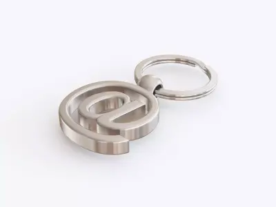 Key chain 10 3D model