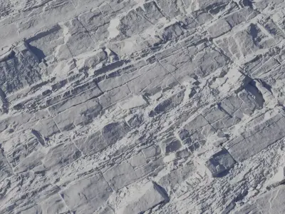 Layered Sediment Canyon Rock Texture