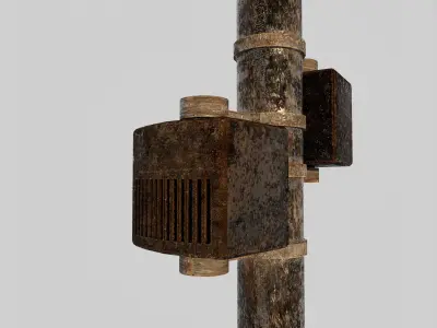 Hong Kong Traffic Light 3D model