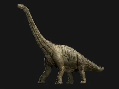  brontosaurus 3D 