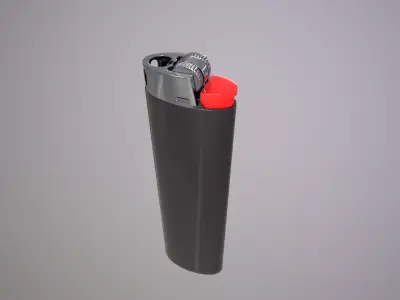 Game lighter Low-poly 3D model