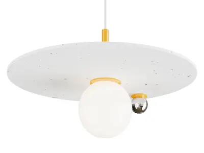 Swedish Ninja PLUTO BIG Hanging lamp 3D model