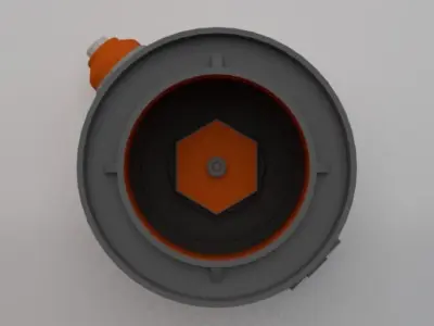 Sci-Fi Dropper 03 Low-poly 3D model