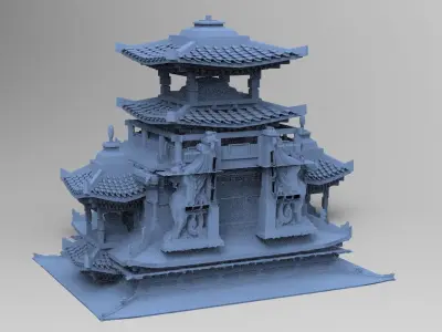 Warlord Tower 6  3D model