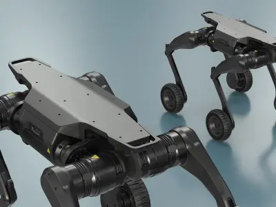  Lynx Terrain Robot Black 