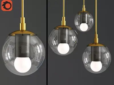 Lamp Modo mono Designed by Jason Miller 3D model