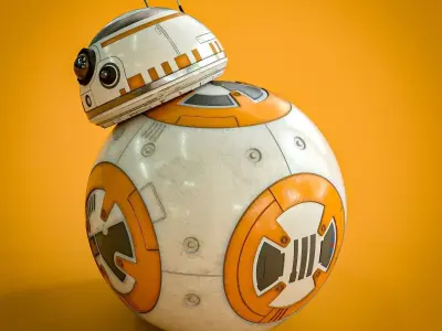 Star Wars BB-8 3D Print Ready Model Kit 3D print model