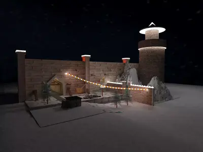 enviorment city 3D model