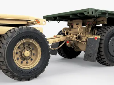  Palletized Load System Oshkosh A1 Trailer 