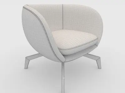 Armchair 40 3D model